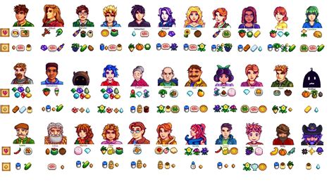 claire likes stardew|List of All Gifts .